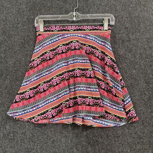 Show Me Your Mumu Camille Skirt Women's Small Multicolor Floral Aztec Mini Boho